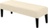 Lebaley Stretch Jacquard Ottoman & Bench Cover Removable Washable Slipcover for 42-54 inch