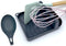 2 Pack Multiple Utensil Spoon Rest with Drip Pad, Non-Slip Heat Resistant Kitchen Spoon Holder for Cooking Accessories
