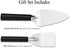 RADA Cutlery 2-Piece Pie and Mini Dessert Server Set, Black Handle