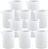 10 PCS 100ml Silicone Measuring Cups for Resin, Non-Stick Mixing Cups with Precise Scale for DIY Craft Jewelry
