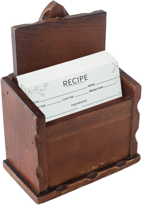 100 Count Recipe Cards, 4x6 Inch White Double-Sided Blank Cards for Weddings and Gifts