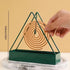 Designer Portable Iron Mosquito Coil Holder with Handle - Fireproof Material Incense Holder