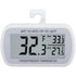 AEVETE Waterproof Digital Refrigerator Thermometer, Large LCD Freezer Room Thermometer with Magnetic Back