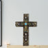 Comfy Hour Faith and Hope Collection, Polyresin Wall Hanging Cross (Multi-Color)