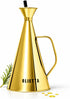 Olietta Olive Oil Dispenser Bottle Gold Stainless Steel Non Drip Leak Proof