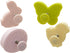 Ateco Easter Themed Plunger Cutters Baking Supply, 5 by 5 by 2-1/4-Inch, Cognac