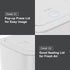 3 Pack 2.6 10L N. NETDOT Gallon / Bathroom Trash Can with Lid,Kitchen Garbage Can Small Trash Bin Waste Basket
