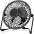 xasla 4 Inch Small USB Desk Fan, Mini Quiet Fan with Metal Construction & Strong Airflow & 360°Adjustable Tilt Angle, Personal Cooling Fan for Desktop Office (Black)… by xasla