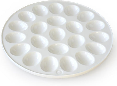 Cinf Ceramic Deviled Egg Containers Deviled Egg Platter Easter Gift Carrier Holder