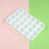 24 Cavity Cylinder Silicone Cake Mold for Cookies, 3D Handmade Kitchen Baking Tools, Reuse Decorating Mousse (B_