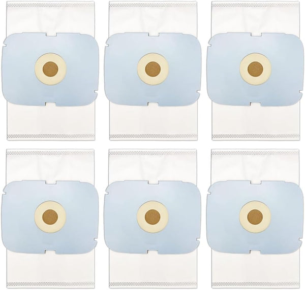 6 Pack Spare Parts Style-P Dust Bags, Compatible with Lux Guardian Platinum by Electrolux