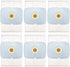 6 Pack Spare Parts Style-P Dust Bags, Compatible with Lux Guardian Platinum by Electrolux