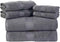 HILLFAIR Premium 600 GSM - 6 Piece Towel Set- 2 Bath, 2
