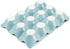 12 Dozen Countertop Flexzion Ceramic Cups Egg Tray - Whole Porcelain Egg Holder Container Keeper Storage Organiser