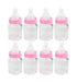 Baby Shower Favor - 36 Pack Pink Mini Milk Bottle Party Favor Gift Bag Boxes, 1.5" x 3.5"