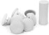 White Cloth Magnetic Duvet Clips with Magnetic Key - Pack of 16 Comforter Fasteners, Holds up to 10lbs
