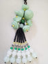 Chinese Traditional Style Green Crystal Hanging Decoration - Gourd Amulet for Luck Safety
