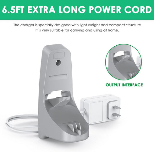 Mrgru Replacement Charger for Black and Decker Dustbuster Handheld Cordless Vacuum Cleaner, Compatible with
