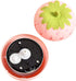 Cute Fruit Cookie Kitchen Timer, Novelty Manual Cooking Alarm, Fun Strawberry Windup for Home Decor