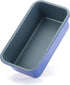 loaf pans set of 2 haze blue non-stick coating Royal blue carbon steel loaf bread pans for home baking 9x5inch by Monfish