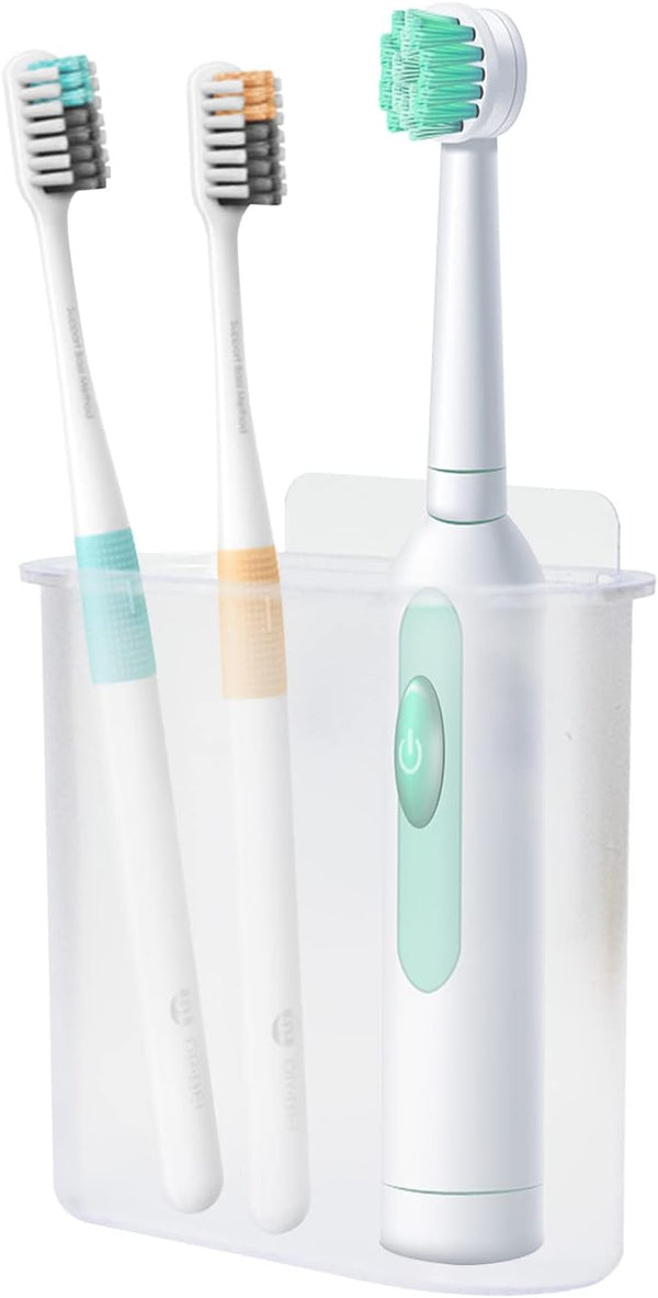 Toothbrush Holders Wall Mounted - Self Adhesive Holders for Electric Toothbrush, Toothpaste, Razor, Tableware Holder