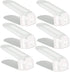 Shoe Slotz 6-Pack Space-Saving Storage Units in Ivory | As Seen on TV |