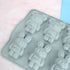Candy Animal Silicone Mold, Rabbit Bear Shape for Chocolate, Soap, Cake Decorating, DIY Kitchenware Baking Tools