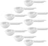 1 Tablespoon Measure Spoon Short Handle Scoops by powbab, Made in USA, Dual Use Powder Measure (10 count)