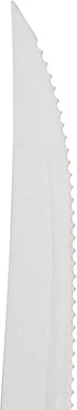 Steak Knives Serrated Set - Restaurant Quality, Stainless Steel, 4.25-Inch, Pointed Tip (12)