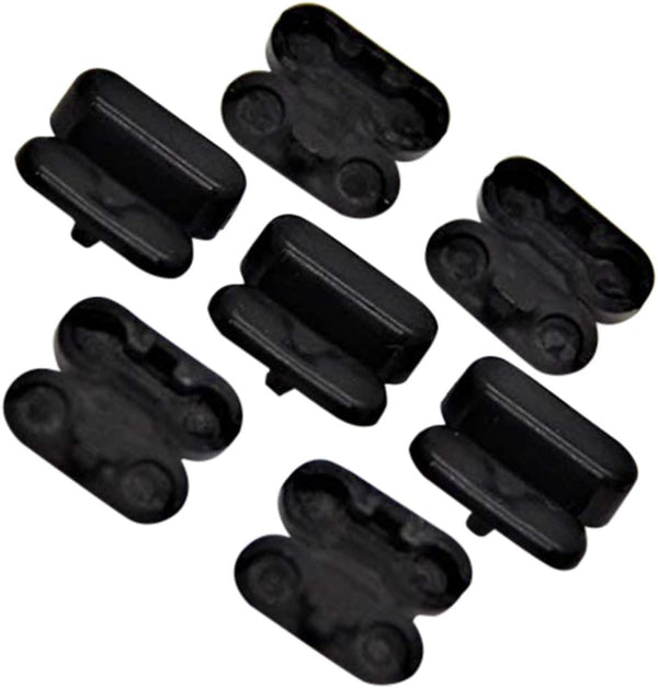 7 PK Blind-Shades Chain Connectors in Black for Window Treatments