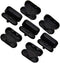 7 PK Blind-Shades Chain Connectors in Black for Window Treatments