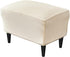 Stretch Ottoman Covers, Velvet Ottoman Slipcover Rectangle Storage Stool Cover Footstool Slipcover