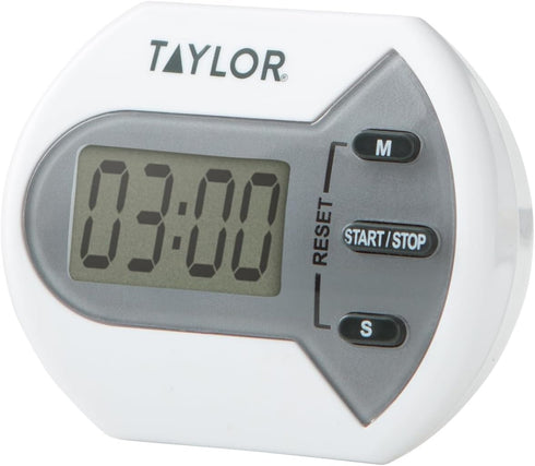 Taylor Digital Timer, Counts Up and Down for School, Learning, Projects, Kitchen Tasks