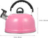 MAGICLULU Whistling Kettle, Mini Tea Kettle for Stovetop, Spherical Stainless Steel Teapot with Sound Pot