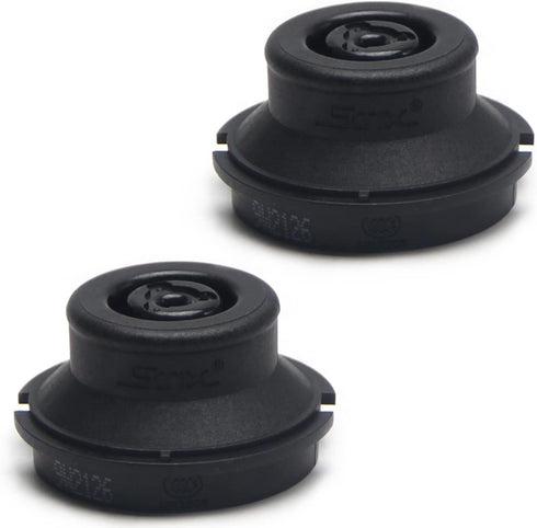 Fielect 2pcs Electric Kettle Base Coupler Connector, Black Temperature Control Tip Top Base Socket 220V