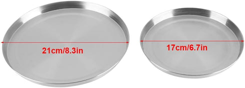Dioche Electric Stove Covers, 4Pcs/Set Stainless Steel Kitchen Stove Top Protectors for Cooking