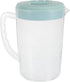 Hemoton Plastic Pitcher with Lid, 2000ml Lemonade Pitcher, Airtight Juice Beverage Jar