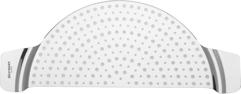 Westmark Stainless Steel Pan Pot Strainer, 16392260, with Recessed Hand Grips, Suitable for Up to 10"