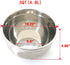 Stainless Steel Mixing Bowl - 5 Quart Metal Kitchen Aid Mixing Bowl for Baking, Cooking, and Food Storage