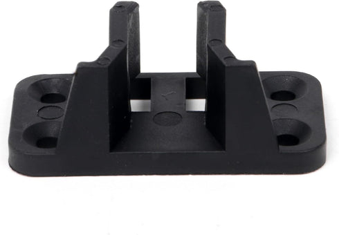 BQLZR 14x6cm Plastic Sectional Sofa Invisible Interlocking Connector Bracket with Hardware, Rotate 360 Degree (Pack of