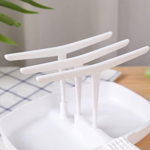 Petersty Bacon Rack Microwave Bacon Hanger Cookware Tray Bacon Cookware Stick Crispy Breakfast