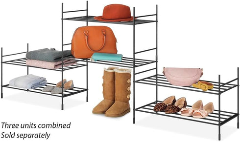 2-Tier Whitmor Modular Stacker Shelf