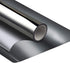 WPCTEV One Way Mirror Reflective Window Film, Anti UV Static Cling Decorative Screen Stickers, Black & Silver, 6 Mil,