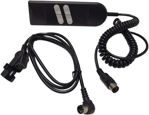 Fromann Recliners Remote Hand Control Handset, 180 Degree 5 Pin 4/6 Button with 90 Degree Extension Cord