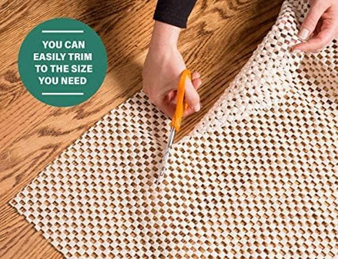 Epica 3x5 Rug Pad, Anti Slip Gripper Mat for Indoor Outdoor Rugs, Protects Floors, Cut to Size