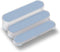 madesmart Clear Shelf Organizer - Lt. Grey, 3-Tier Cabinet or Countertop Organizer, Soft-Grip Lining and Non-slip Feet,