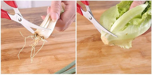 Criativo live 8 7 pieces Professional and durable Seafood scissors crab cracker stainless steel seafood scissors
