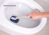 Toilet Brush Bowl Brush - Scratch-Free Curved Design for Deep Cleaning, Easy to Store (2pc Blue)