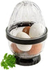 EZ EGGS Hard Boiled Egg Peeler - Handheld Kitchen Tool, 3 Egg Capacity, Peels Egg Shells in Seconds