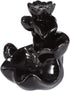 AUNMAS Ceramic Glaze Incense Holder - Backflow Step Up Incense Stand for Home Office Decor